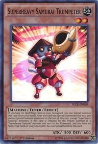 Superheavy Samurai Trumpeter - Secrets of Eternity YuGiOh trading card