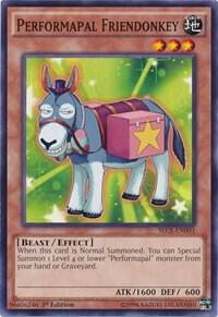 Performapal Friendonkey trading card from Secrets of Eternity Performapal Friendonkey - Secrets of Eternity YuGiOh trading card