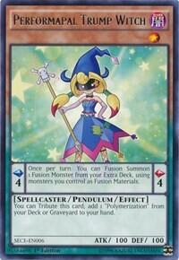 Performapal Trump Witch - Secrets of Eternity (SECE) #SECE-EN006 - Rare YuGiOh Trading Card