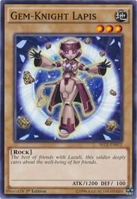 Gem-Knight Lapis - Secrets of Eternity (SECE) #SECE-EN012 - Common / Short Print YuGiOh Trading Card