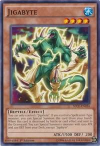 Jigabyte - Secrets of Eternity YuGiOh trading card