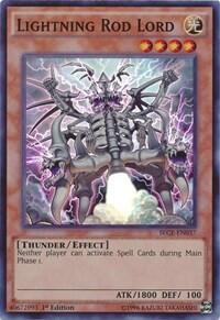 Lightning Rod Lord - Secrets of Eternity (SECE) #SECE-EN037 - Super Rare YuGiOh Trading Card