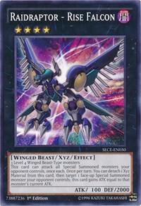 Raidraptor - Rise Falcon - Secrets of Eternity YuGiOh trading card