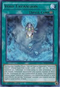 Void Expansion trading card from Secrets of Eternity Void Expansion - Secrets of Eternity YuGiOh trading card