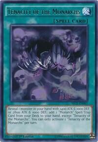 Tenacity of the Monarchs - Secrets of Eternity (SECE) #SECE-EN061 - Rare YuGiOh Trading Card