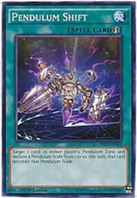 Pendulum Shift - Secrets of Eternity YuGiOh trading card