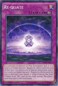 Re-qliate - Secrets of Eternity YuGiOh trading card