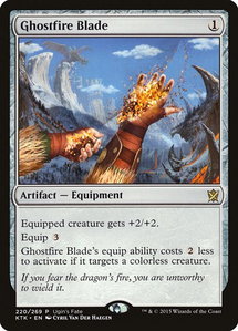 Ghostfire Blade - Ugin's Fate Promos (FRF_UGIN) #220 - Promo Magic: The Gathering Trading Card