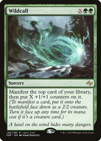 Wildcall trading card from Ugin's Fate Promos Wildcall - Ugin's Fate Promos Magic: The Gathering trading card
