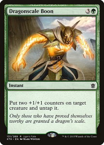 Dragonscale Boon - Ugin's Fate Promos (FRF_UGIN) #131 - Promo Magic: The Gathering Trading Card