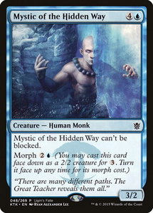 Mystic of the Hidden Way - Ugin's Fate Promos (FRF_UGIN) #48 - Promo Magic: The Gathering Trading Card