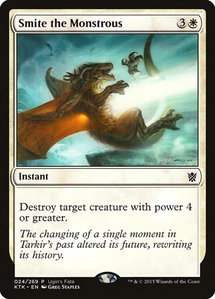 Smite the Monstrous - Ugin's Fate Promos (FRF_UGIN) #24 - Promo Magic: The Gathering Trading Card