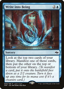 Write into Being - Ugin's Fate Promos (FRF_UGIN) #59 - Common Magic: The Gathering Trading Card