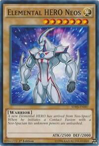 Elemental HERO Neos - Structure Deck: HERO Strike (SDHS) #SDHS-EN007 - Common / Short Print YuGiOh Trading Card