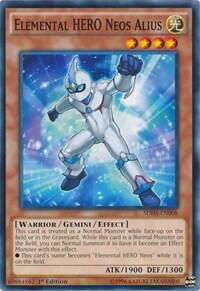 Elemental HERO Neos Alius - Structure Deck: HERO Strike (SDHS) #SDHS-EN008 - Common / Short Print YuGiOh Trading Card