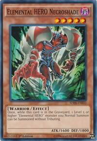 Elemental HERO Necroshade - Structure Deck: HERO Strike (SDHS) #SDHS-EN010 - Common / Short Print YuGiOh Trading Card