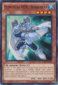 Elemental HERO Bubbleman - Structure Deck: HERO Strike (SDHS) #SDHS-EN012 - Common / Short Print YuGiOh Trading Card