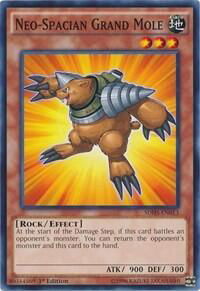 Neo-Spacian Grand Mole - Structure Deck: HERO Strike (SDHS) #SDHS-EN013 - Common / Short Print YuGiOh Trading Card