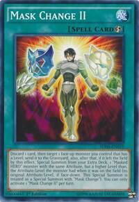 Mask Change II - Structure Deck: HERO Strike (SDHS) #SDHS-EN019 - Common / Short Print YuGiOh Trading Card