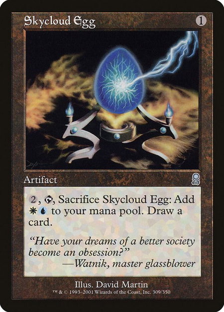 Skycloud Egg - Odyssey Magic: The Gathering trading card