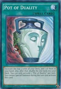 Pot of Duality - Structure Deck: HERO Strike (SDHS) #SDHS-EN034 - Common / Short Print YuGiOh Trading Card