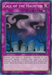Call of the Haunted trading card from Structure Deck: HERO Strike Call of the Haunted - Structure Deck: HERO Strike YuGiOh trading card