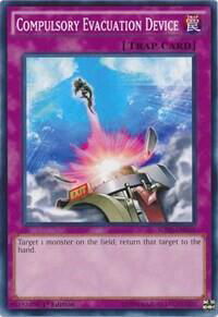 Compulsory Evacuation Device - Structure Deck: HERO Strike (SDHS) #SDHS-EN039 - Common / Short Print YuGiOh Trading Card