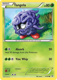 Tangela - XY - Primal Clash (PRC) #4/160 - Common Pokémon Trading Card