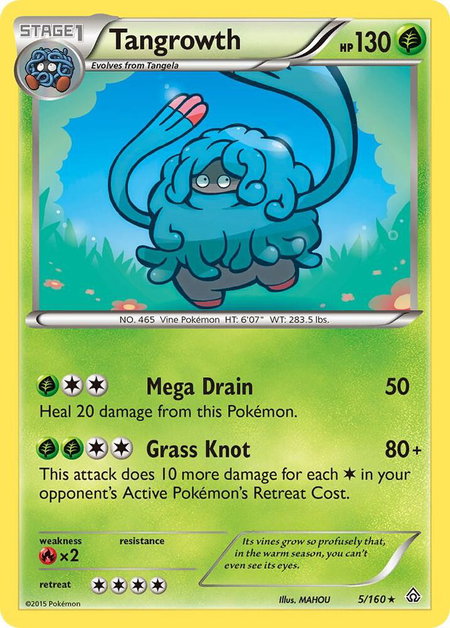 Tangrowth - XY - Primal Clash Pokémon trading card