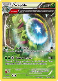 Sceptile (Omega) - XY - Primal Clash (PRC) #9/160 - Holo Rare Pokémon Trading Card