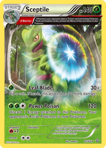 Sceptile (Omega) - XY - Primal Clash Pokémon trading card