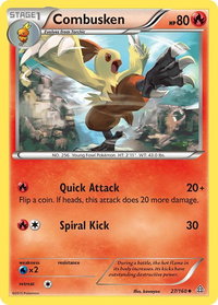 Combusken - XY - Primal Clash (PRC) #27/160 - Uncommon Pokémon Trading Card