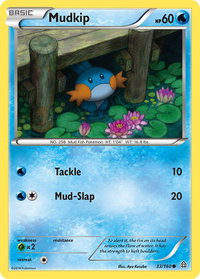 Mudkip - XY - Primal Clash (PRC) #33/160 - Common Pokémon Trading Card