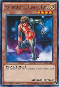 Homunculus the Alchemic Being - Structure Deck: HERO Strike (SDHS) #SDHS-EN018 - Common / Short Print YuGiOh Trading Card