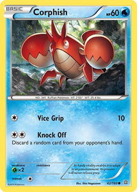 Corphish - XY - Primal Clash (PRC) #42/160 - Common Pokémon Trading Card