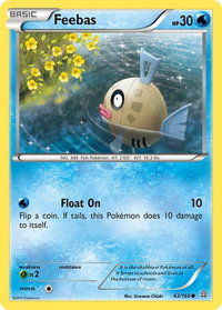 Feebas - XY - Primal Clash (PRC) #43/160 - Common Pokémon Trading Card