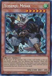 Yosenju Misak - The Secret Forces (THSF) #THSF-EN002 - Secret Rare YuGiOh Trading Card