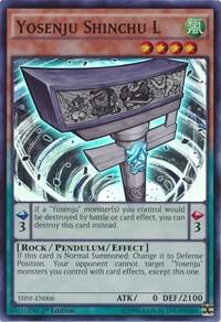Yosenju Shinchu L trading card from The Secret Forces Yosenju Shinchu L - The Secret Forces YuGiOh trading card