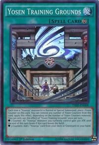 Yosen Training Grounds trading card from The Secret Forces Yosen Training Grounds - The Secret Forces YuGiOh trading card