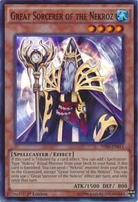 Great Sorcerer of the Nekroz - The Secret Forces (THSF) #THSF-EN011 - Super Rare YuGiOh Trading Card