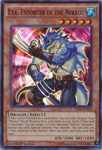 Exa, Enforcer of the Nekroz trading card from The Secret Forces Exa, Enforcer of the Nekroz - The Secret Forces YuGiOh trading card