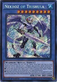 Nekroz of Trishula - The Secret Forces (THSF) #THSF-EN015 - Secret Rare YuGiOh Trading Card