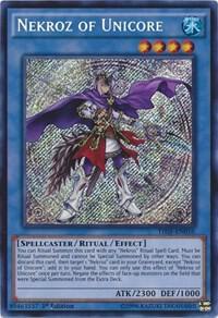 Nekroz of Unicore trading card from The Secret Forces Nekroz of Unicore - The Secret Forces YuGiOh trading card