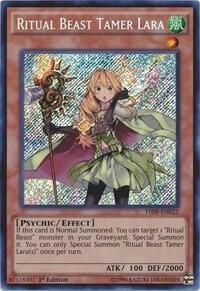 Ritual Beast Tamer Lara - The Secret Forces (THSF) #THSF-EN022 - Secret Rare YuGiOh Trading Card