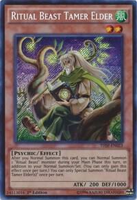 Ritual Beast Tamer Elder - The Secret Forces YuGiOh trading card