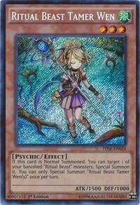 Ritual Beast Tamer Wen - The Secret Forces (THSF) #THSF-EN024 - Secret Rare YuGiOh Trading Card