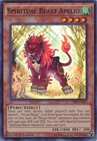 Spiritual Beast Apelio - The Secret Forces (THSF) #THSF-EN025 - Super Rare YuGiOh Trading Card