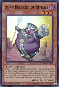 Djinn Releaser of Rituals - The Secret Forces (THSF) #THSF-EN036 - Super Rare YuGiOh Trading Card