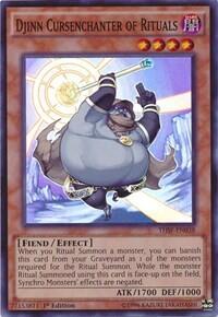 Djinn Cursenchanter of Rituals - The Secret Forces (THSF) #THSF-EN038 - Super Rare YuGiOh Trading Card
