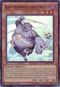 Djinn Prognosticator of Rituals - The Secret Forces (THSF) #THSF-EN039 - Super Rare YuGiOh Trading Card